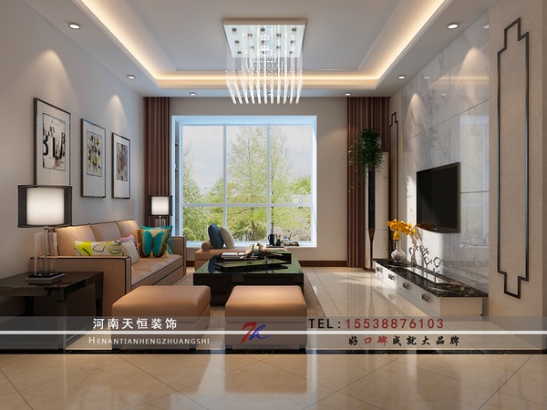 洛陽(yáng)裝修案例鼎盛國(guó)際（暖，歸），天恒裝飾施工